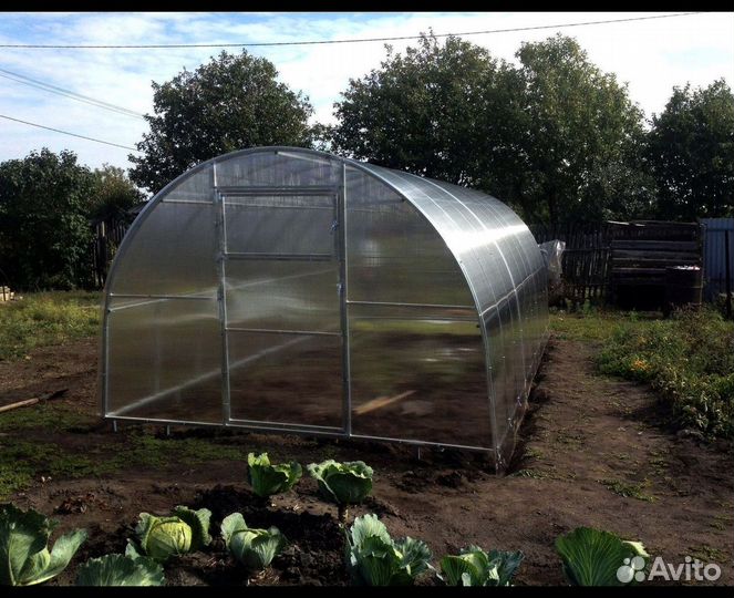 Теплица из поликарбоната