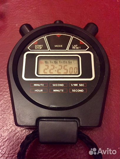 Электронные часы-таймер, 1985г