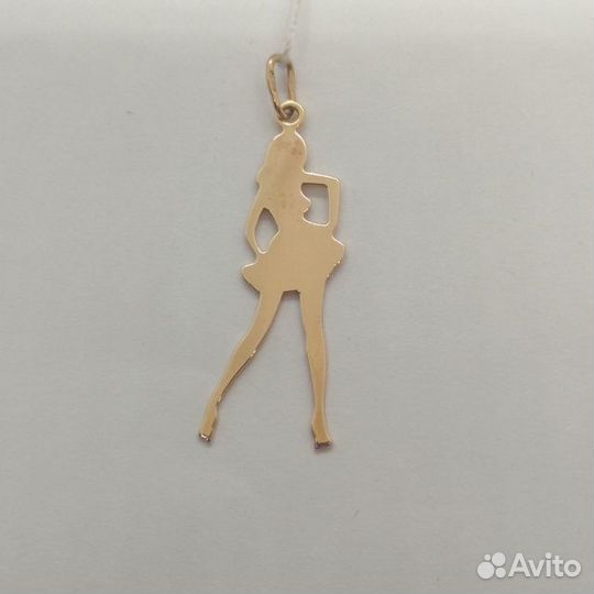 Золотая подвеска