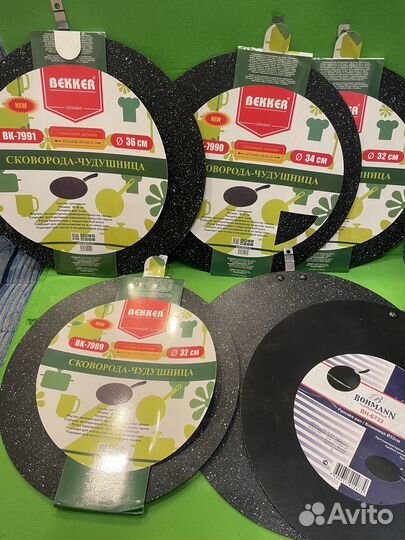 Сковорода новая Bekker BK-7989 чудушница