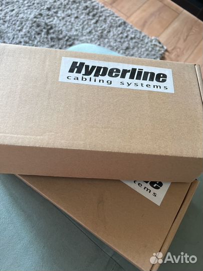 Блок розеток удлинитель hyperline