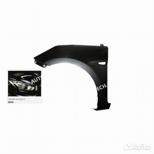 Крыло hyundai solaris