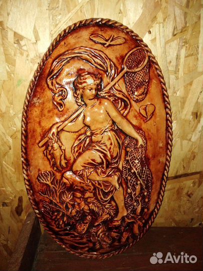 Картина керамическая с рельефом СССР