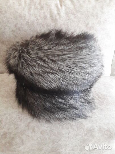 Шапка из чернобурки