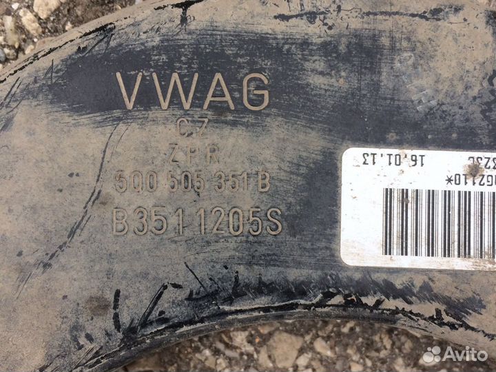 Рычаг задний верхний volkswagen audi skoda