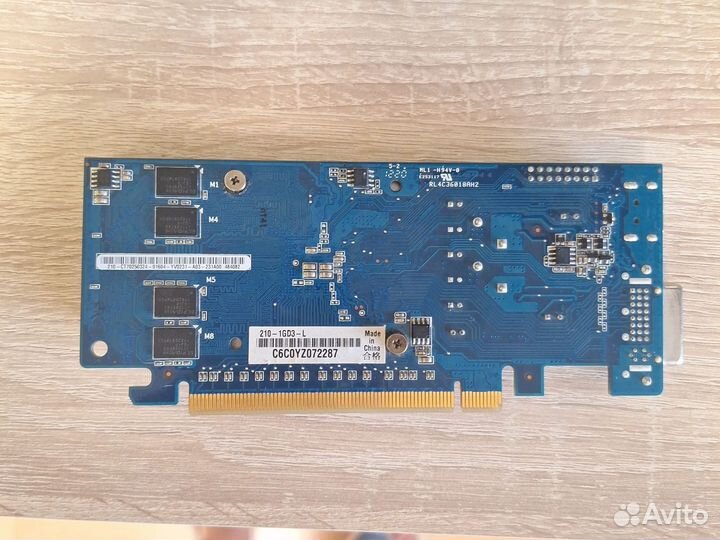 Видеокарта gt210