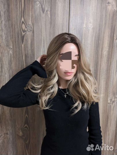 Парик блонд