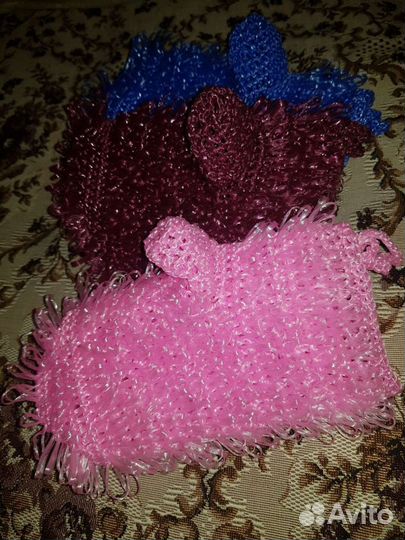 Мочалка ручной работы