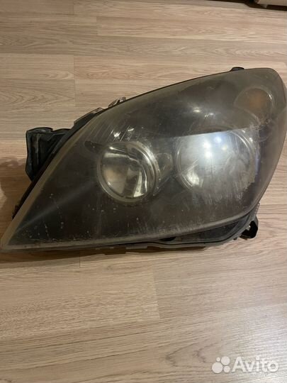 Фары на opel astra h