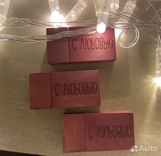 Деревянная флэшка 8 гб