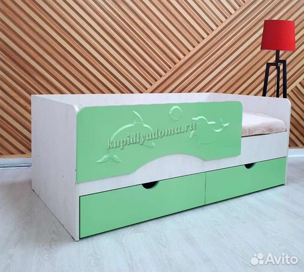 Детская кровать от 3 лет с бортиками бу