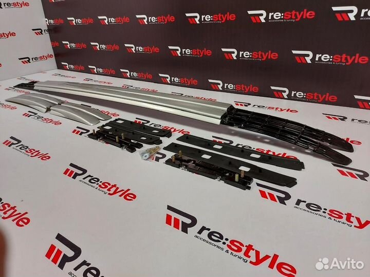 Рейлинги Mitsubishi Outlander с13г Серебро S2049