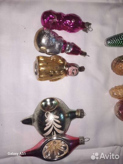 Елочные игрушки СССР