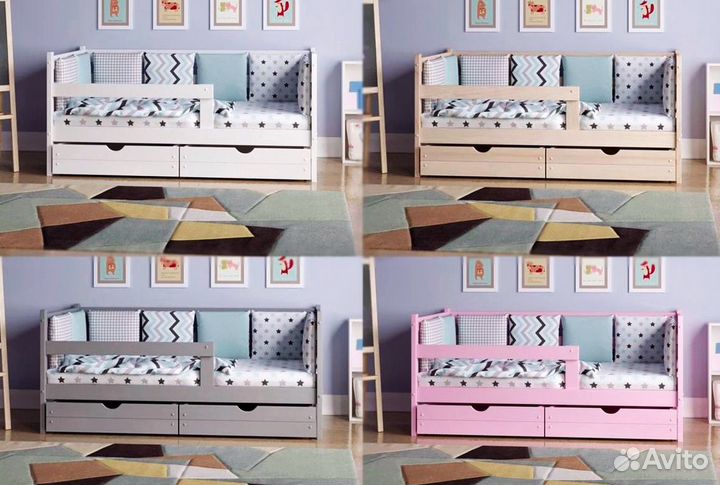 Детская кровать из массива