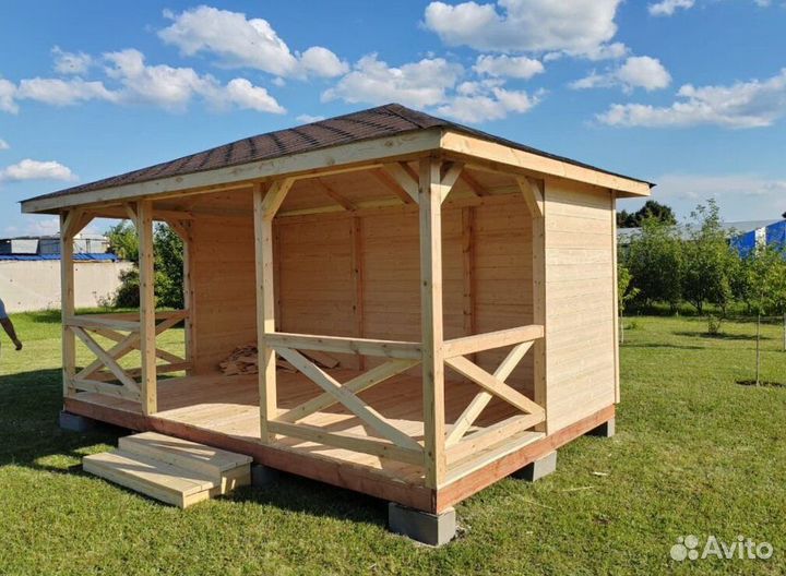 Красивые беседки