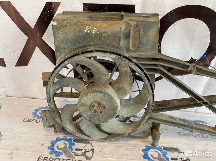 Вентилятор радиатора Opel Vectra B седан X18XE1