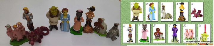 Киндер сюрприз Шрек