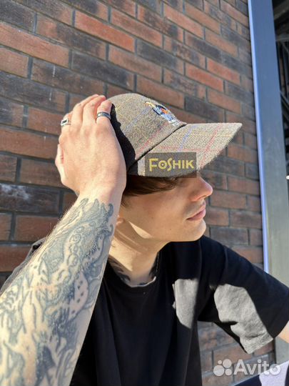 Polo шерстяная кепка бейсболка с мишкой