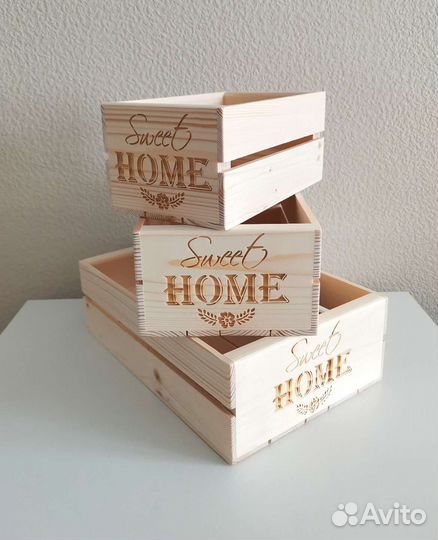 Деревянные ящики