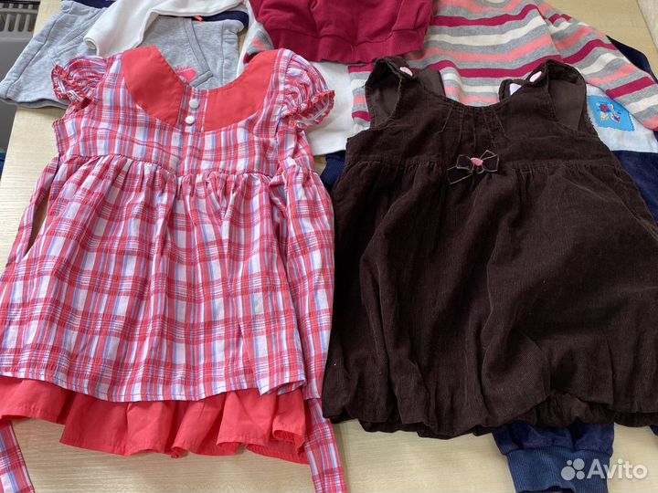 Пакет вещей на девочку 92