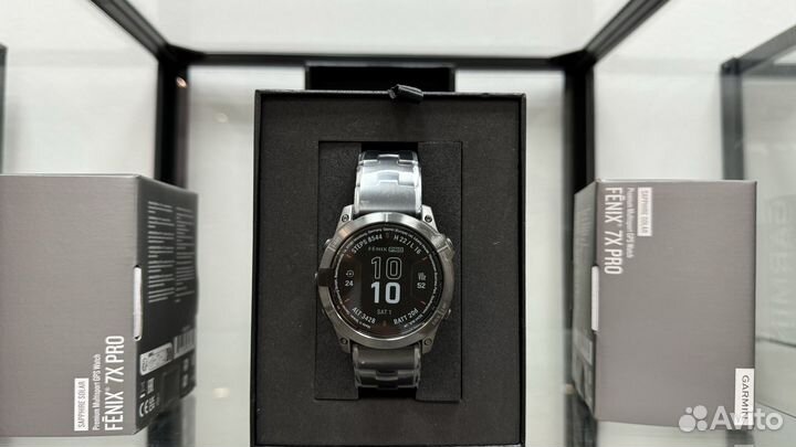 Garmin fenix 7x pro sapphire браслет титан,рф