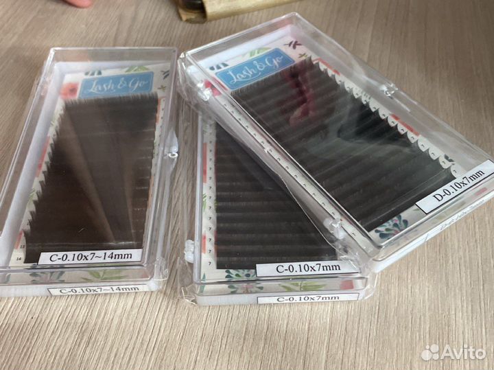 Ресницы для наращивания lash go