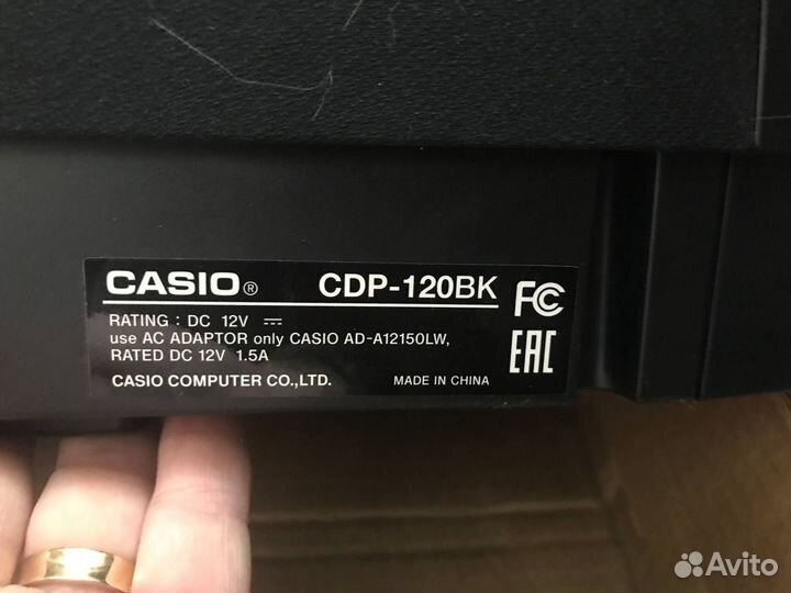 Цифровое пианино casio CDP-120