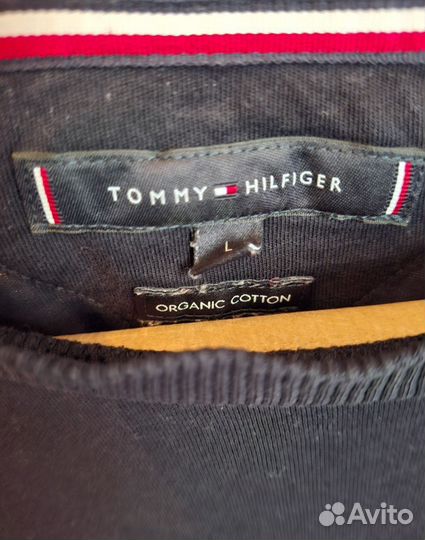 Tommy hilfiger лонгслив мужской