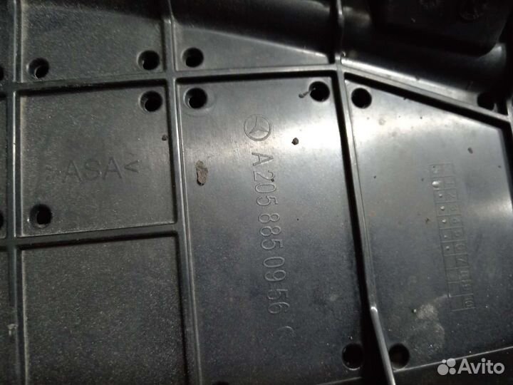 Задний бампер на mercedes w205 amg