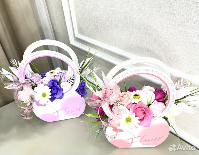 Букет из мыла