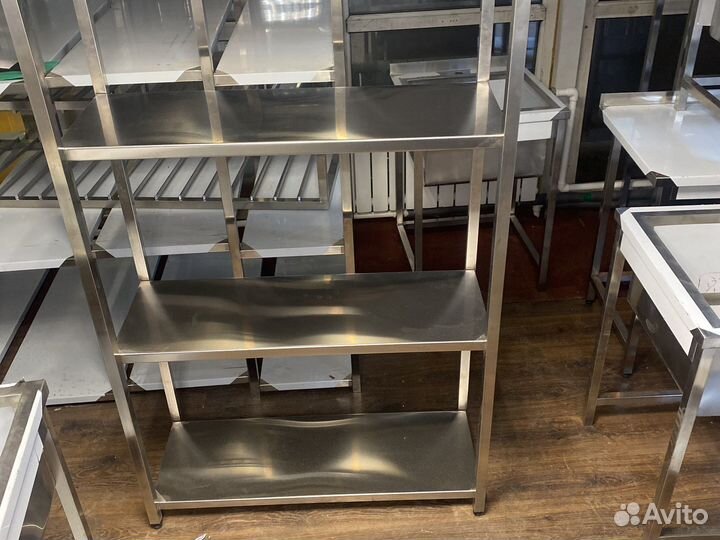 Стеллаж из нержавейки