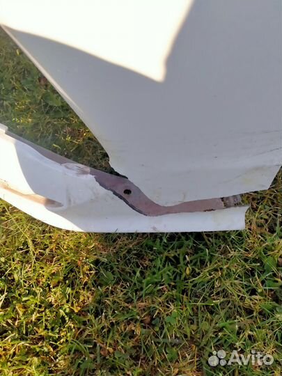 Передний бампер на hyundai sonata 7