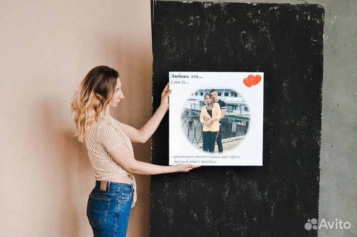 Фото на холсте