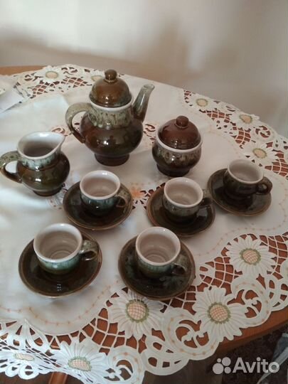 Кофейный сервиз керамика СССР