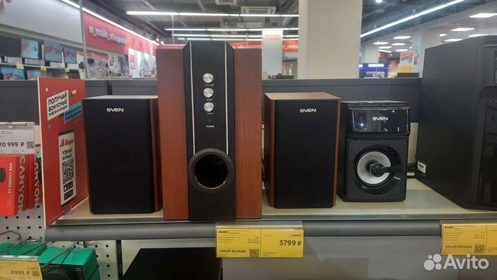 Акустическая система sven 2.1