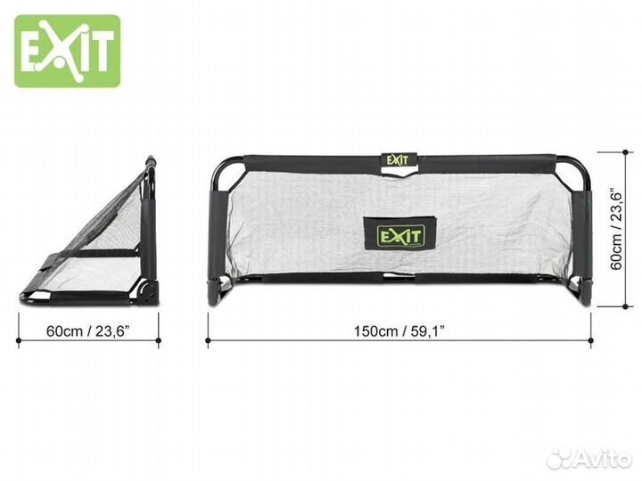 Футбольно-хоккейные ворота exit панна