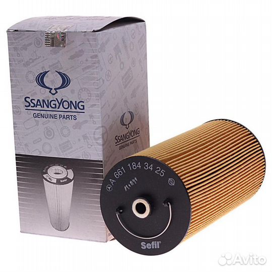 Фильтр масляный ssangyong Korando,Musso (OM600) OE