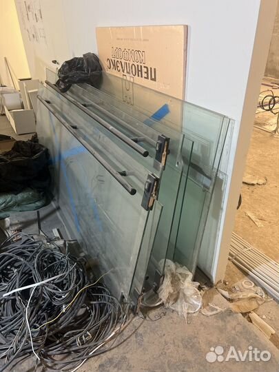 Стекло каленое 10 мм бу