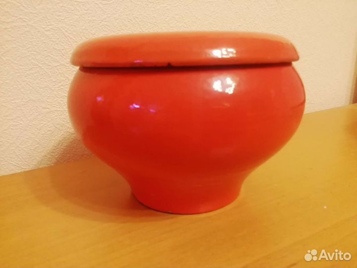 Горшок чугунный эмалированный СССР