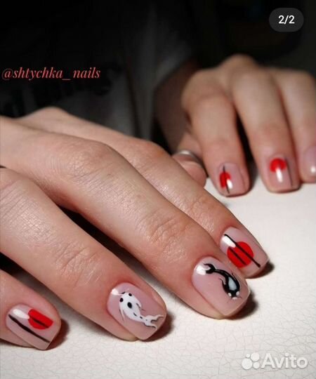 Маникюр гель лак