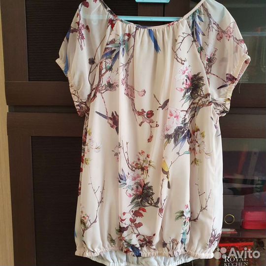 Блуза из шифона для беременных