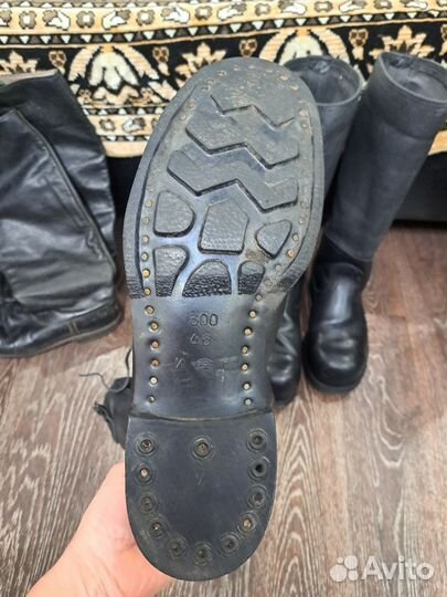 Сапоги яловые хромовые и кирзовые