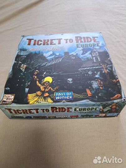 Настольная игра Ticket to ride. Europe