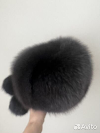 Шапка женская из песца