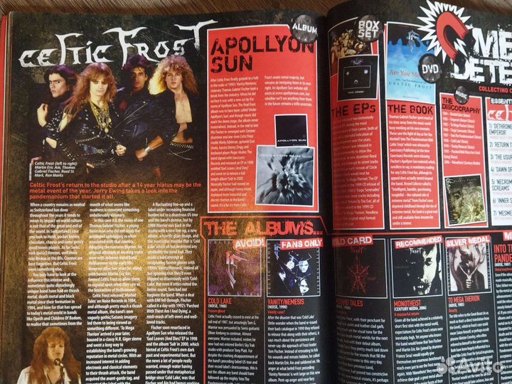 Британские журналы Metal Hammer, Terrorizer