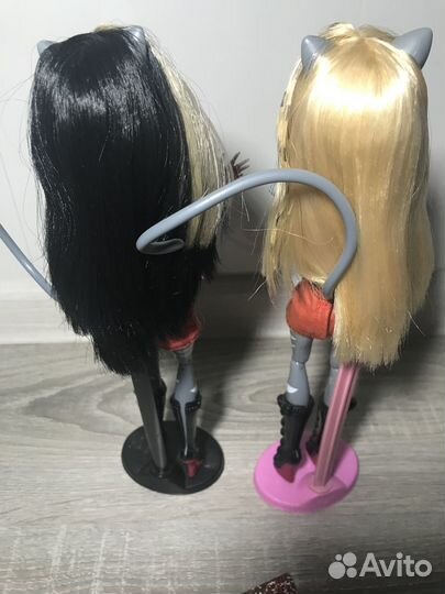 Кукла монстер хай две кошки базовые