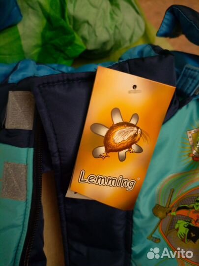 Зимний комплект для мальчика 98