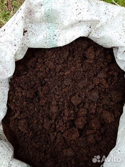 Торф в мешках