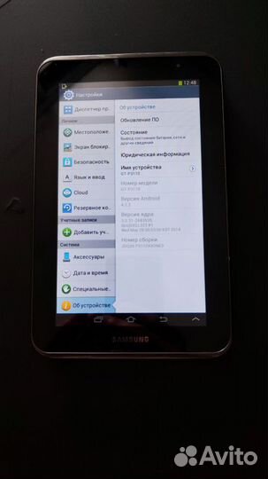 Планшет samsung galaxy tab P-3110