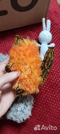 Мягкая игрушка мишка Тедди; кот, заяц ручная р-та